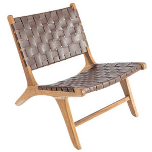 Nahkvöödest lamamistool | Pruun