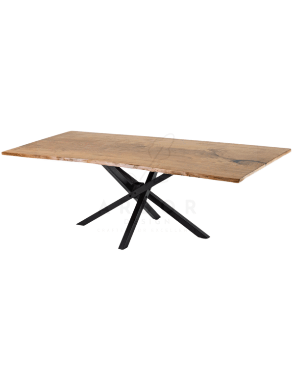 arvor design, söögilaud täispuidus, massivpuidust söögilaud, epoksiid